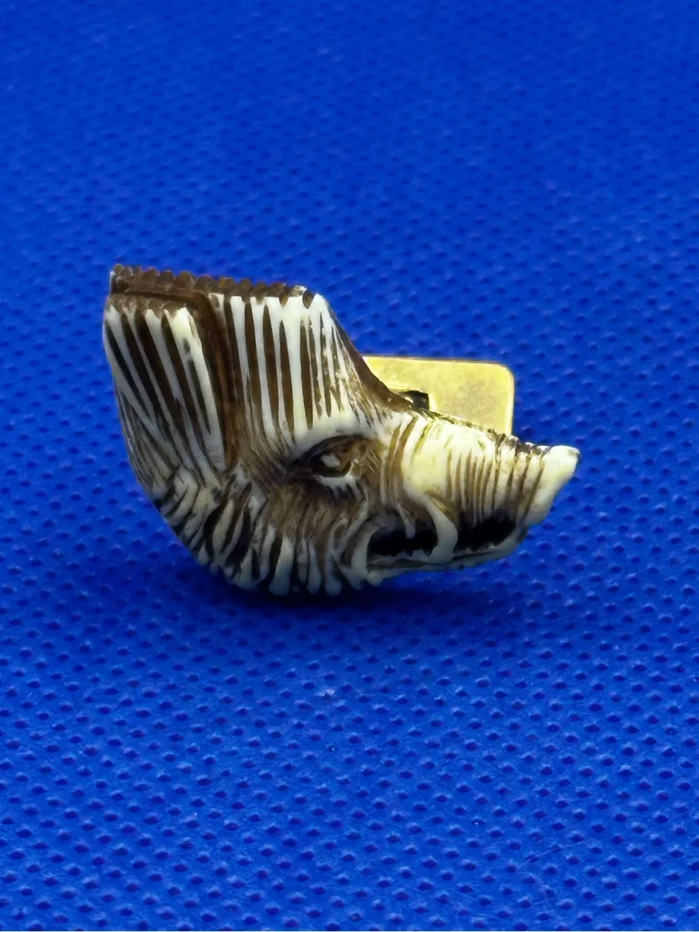 Vintage Wild Boar/Razorback Hog Head Cufflinks